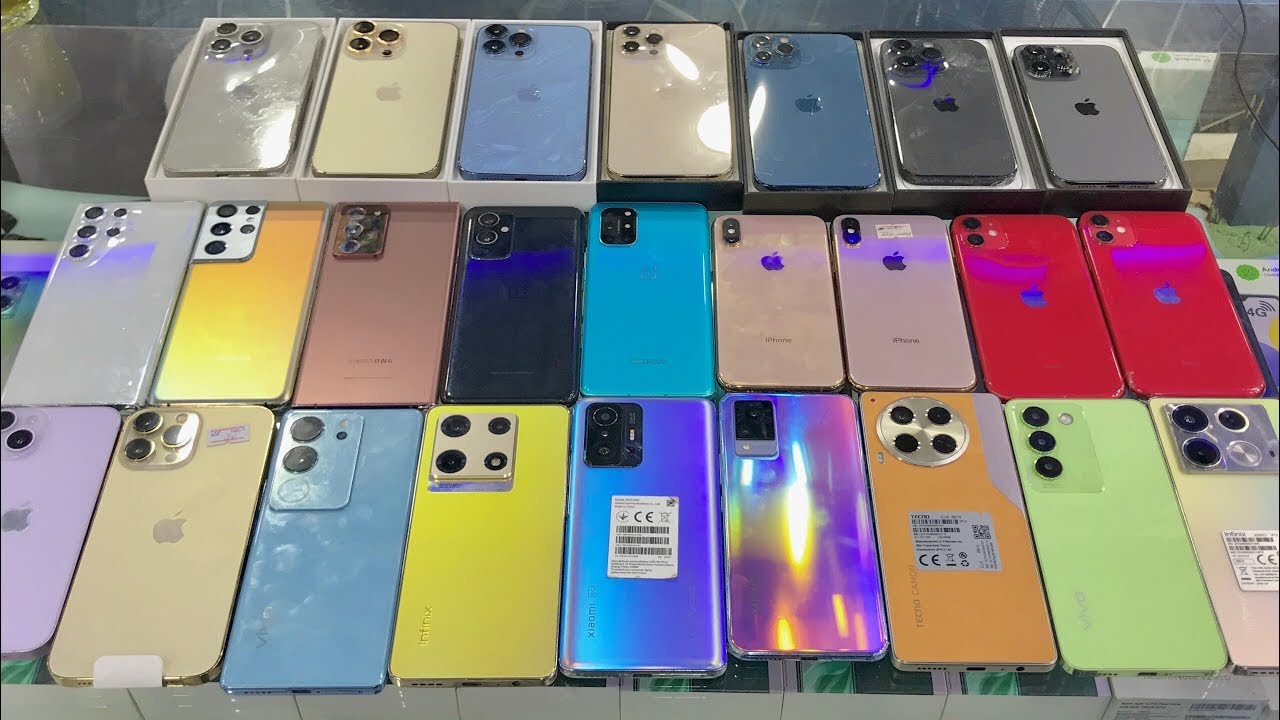 Used mobile phones prices in pakistan 2024| used iPhone prices | best used  mobile market. - YouTube
