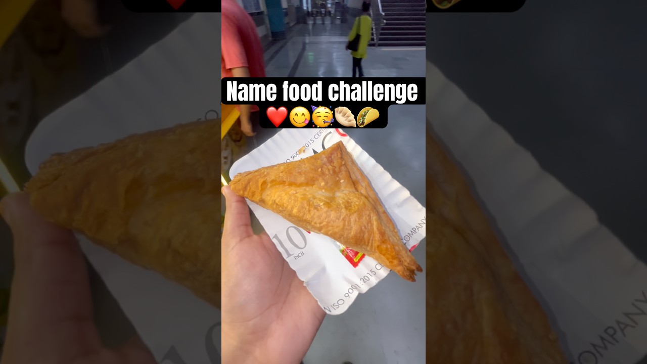 Name challenge 🥳❤️#shorts #ytshorts #shortsfeed #streetfood #yummy #foodie #food #challenge #spicy