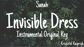 Invisible Dress | Instrumental | Sanah (with lyrics)