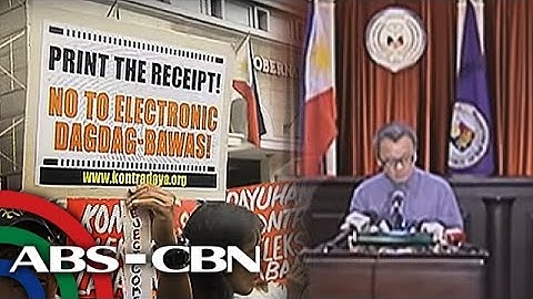Bandila: Comelec prepares for SC oral arguments on voting receipts