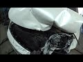 кузовной ремонт- lexus es 300h  обзор машин после покраски Toyota Prius V #рихтовка своими руками