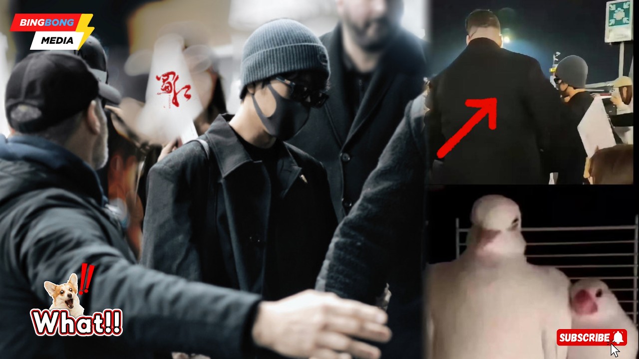 Сяо Чжань выглядит маленьким рядом со своим двухметровым телохранителем на Неделе моды в Милане 2026