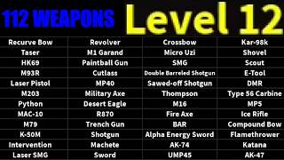 I Got All 112 Weapons in The Final Stand 2 to Max Level