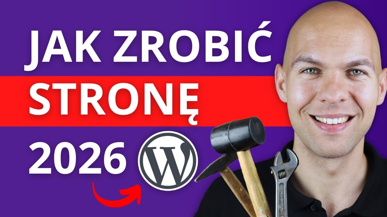 Jak Zrobić Stronę Internetową w WordPress Krok Po Kroku WordPress Tutorial