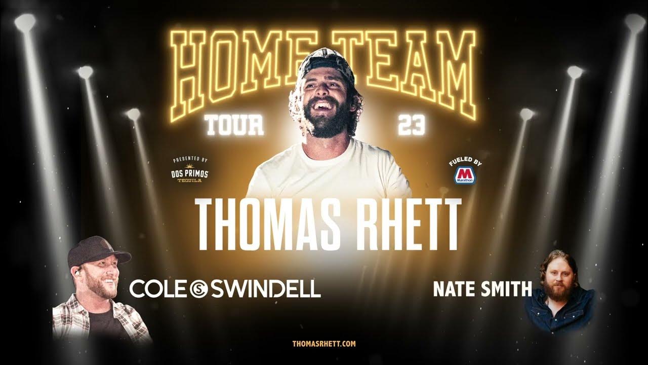 thomas rhett home team tour set list