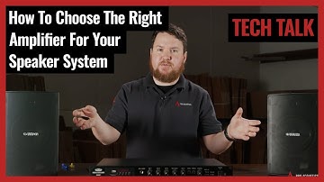 How to Choose the Right Amplifier for Your Speaker System on Pro Acoustics Tech Talk Episode 57