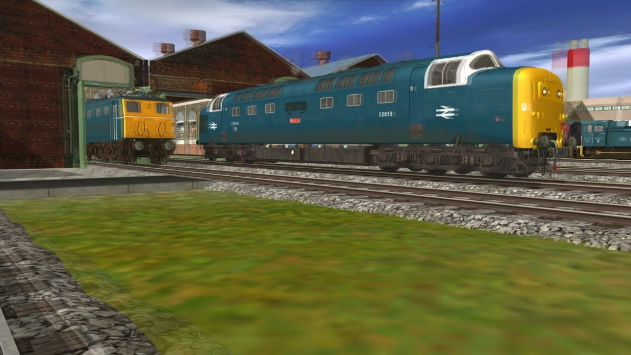 A Day at Doncaster (Part 2 The Works) Trainz 2012 LOCO TV UK