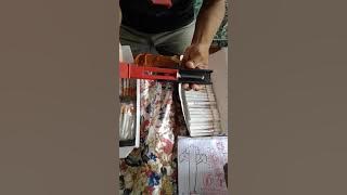 Pembuatan selongsong Rokok filter injektor, simpel mudah cepat (link pembelian ada di deskripsi)