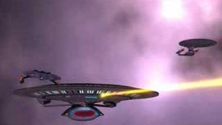 Lightwave Starfleet Test Battle 002