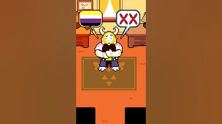 Asgore Loves Kris~ Happy Pride Month!