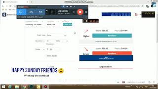 Binary.com lucky Sunday $30 to 3000 with last digit strategy