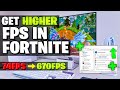 My 500 Fortnite FPS BOOST GUIDE For HIGHER FPS &amp; 0 Ping ✅🛠️ (Ultimate Performance Guide)