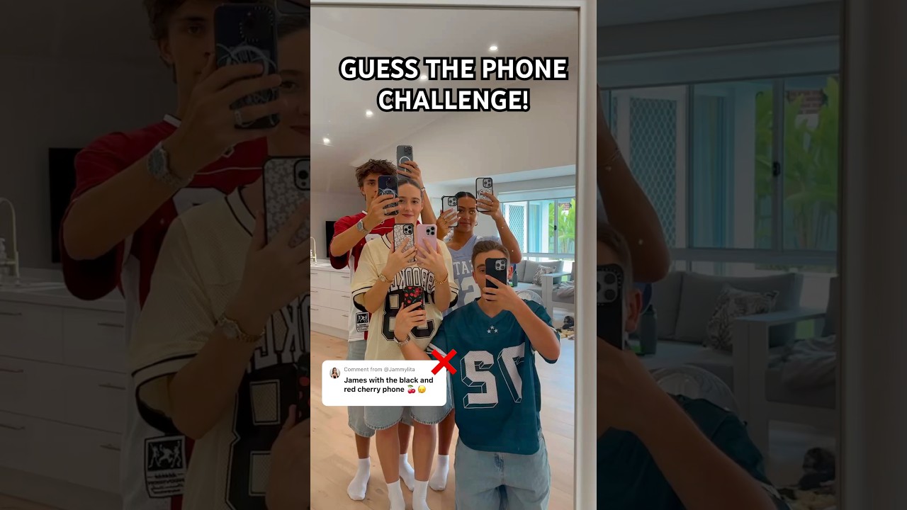 GUESS THE PHONE CHALLENGE! 