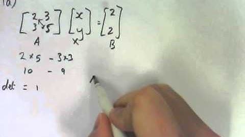16E - Simultaneous Equations