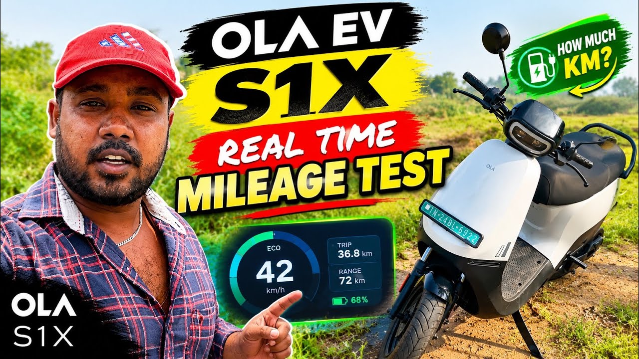 இந்த ola s1x இவ்ளோ milage வருதா 😱 | Real Test | Wasim vlogs