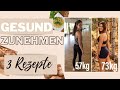 GESUND ZUNEHMEN | 3 Rezepte und Ernährungstipps zum Zunehmen und MUSKELAUFBAU