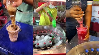 Thai Street Food 🥤 Slushy Coca Cola/Fender/Sprite | Street Foodie #23