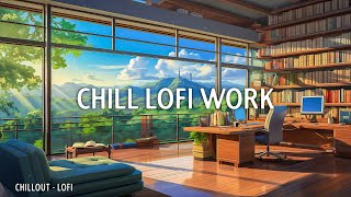 Chill Lofi Work 🎵 Deep Focus Music for Calm Your Mind ~ Working Lofi Beats to Relax / Stress Relief