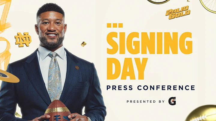 2026 Signing Day Press Conference | Notre Dame Football