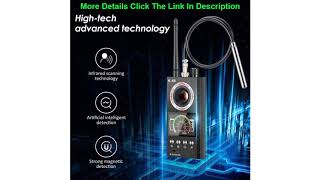 Slide Anti Spy Detector Camera Finder Wireless Bug Hidden Camera Detector for GPS Tracking GSM List screenshot 5