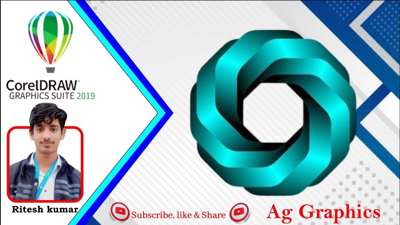 CorelDraw logo design tutorial I CorelDraw Typography Design Logo 