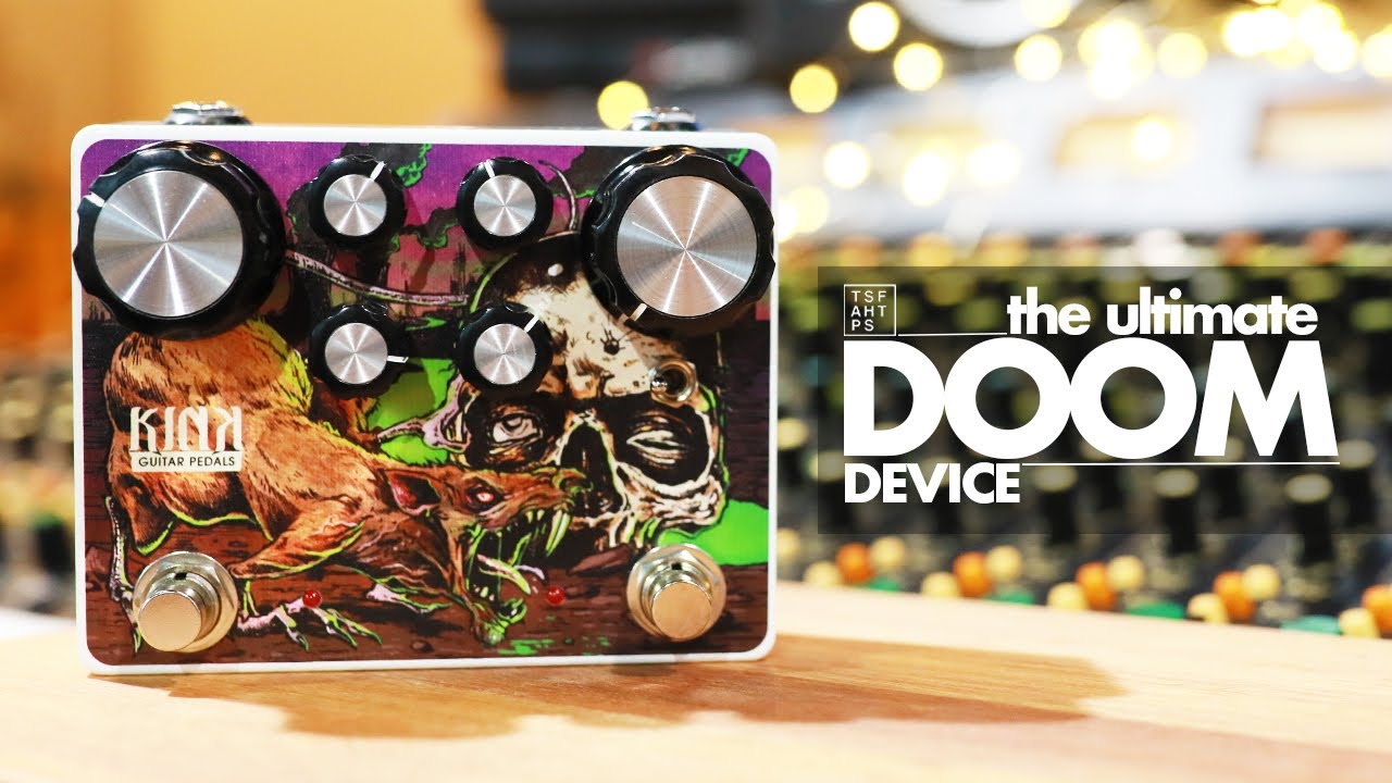 Kink Guitar Pedals - The Russian Plague...on Guitar & Bass