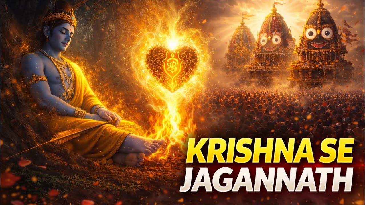 KRISHNA Se JAGANNATH Tak Ka Rahasya | Dwapar Yug Ka Ant Aur Jagannath Katha