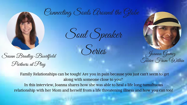 Soul Speaker Interview with Guest, Joanna Gamez