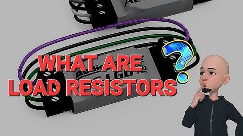Simple introduction to Load Resistors and why you need them.