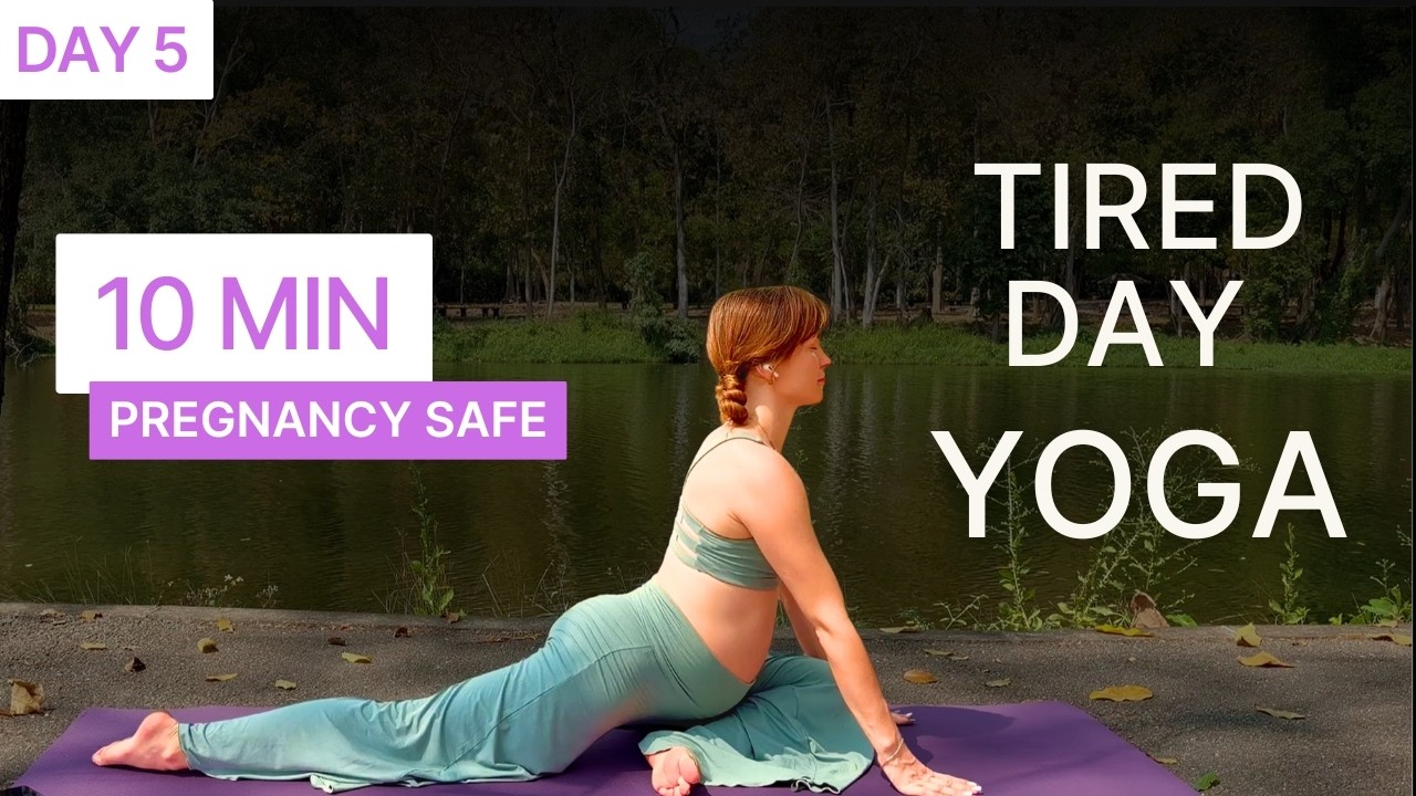 Gentle Morning Yoga | Full Body Stretch for Beginners & Pregnancy (Day 5)