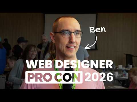 Web Designer PRO CON 2026 Testimonial - Ben