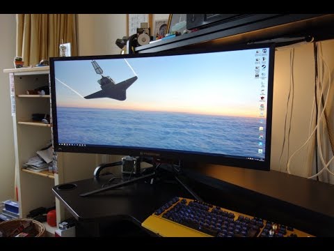 Acer Predator Z35P review - 1440p Ultrawide 120Hz gaming monitor - By TotallydubbedHD