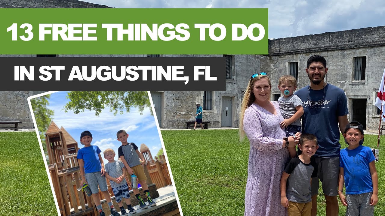 13 FREE Things To Do in Saint Augustine, Florida | Family Friendly FL Vacation | Pangani Tribe