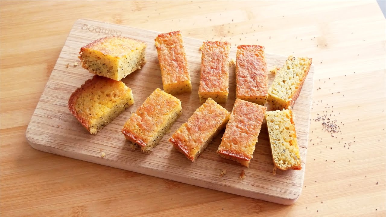 Gâteau au citron et graines de pavot 🍋