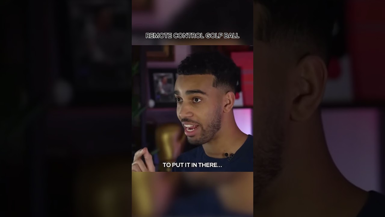 Remote control golf ball prank 