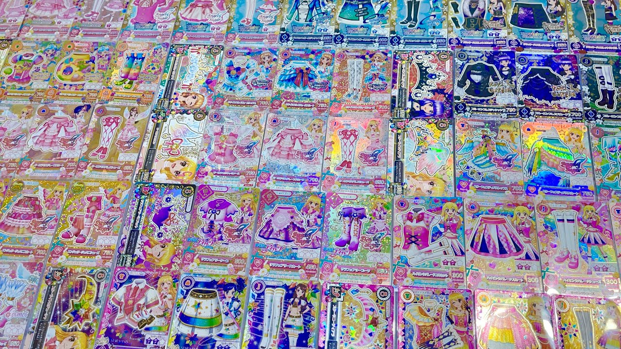 ✨ 아이카츠 & 아이엠스타 카드 바인더 소개 🤍 / 약 200만원의 결과 / 카드 깡 / All일판 / アイカツ/ Aikatsu / 메루카리 /カード/ 고전문구 / 설명란꼭보기