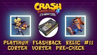Crash Bandicoot 4 - Platinum Flashback Relic #11 - Cortex Vortex Pre-Check (All Boxes)
