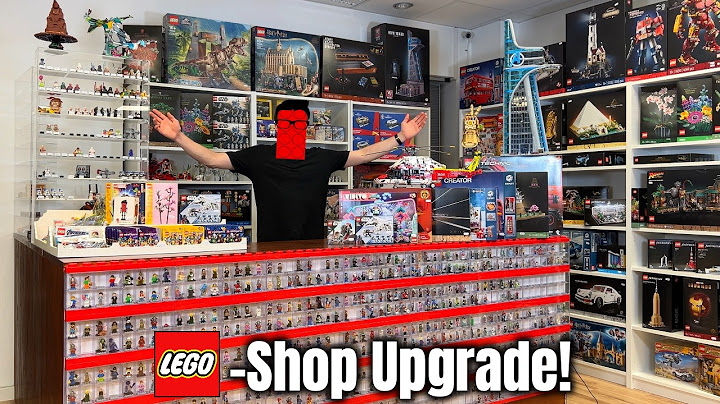 LEGO MOC für den Tresen im Shop gebaut & mehr! | Museums Update