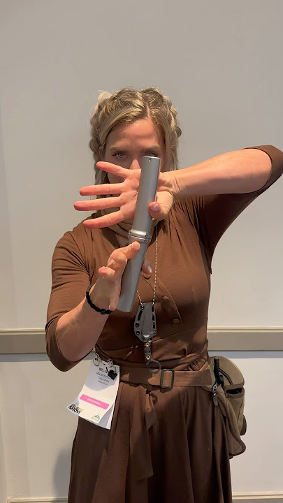 Double Blade weapon Hides inside Handle