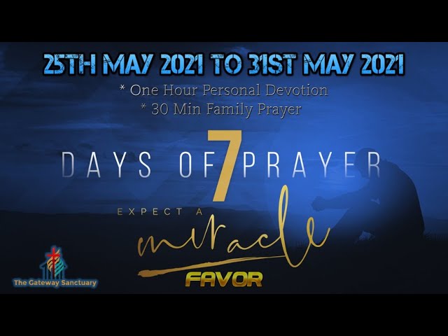 🆕 7 DAYS PRAYER 🔴🅻🅸🆅🅴 with Paulos Nathan || DAY 6 [30th May 2021]