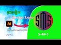 How to make logo S+M+S | Illustrator logo Tutorials S+M+S - #part 3 | PHEARAK - Design