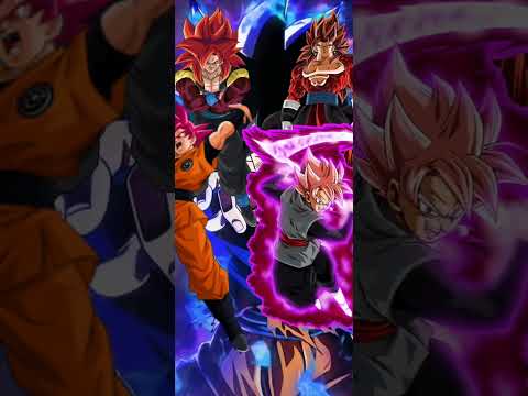 GOKU Gogeta VS Vegito BLACK GOKU Supersaiyanbluegogeta
