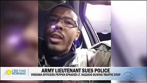 Police Officer Fired For Pepper-Spraying Black/Latino Lieutenant During traffic stop