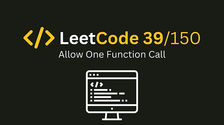 Day 39 of LeetCode | Allow one Function Call