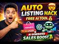 Meesho Auto Listing Kaise Kare 2026 🔥 | ChatGPT + AI Tool Se Product Upload & Orders Increase
