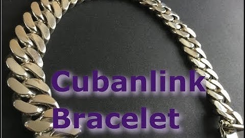 Cubanlink Bracelet Tutorial