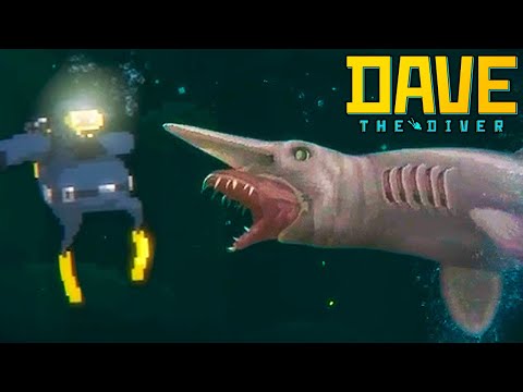 Видео: Акула-гоблин // Dave the Diver #6