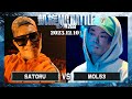 SATORU vs MOL53 | 凱旋MC battle 冬ノ陣2023 at Zepp Fukuoka