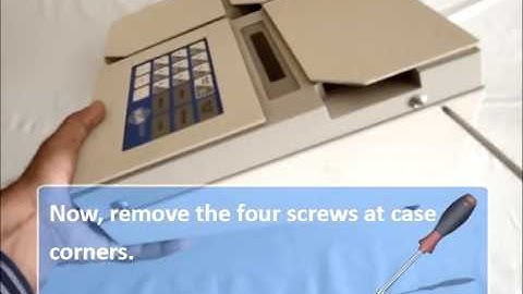 S4 Fluorometer - Removing Optical Block