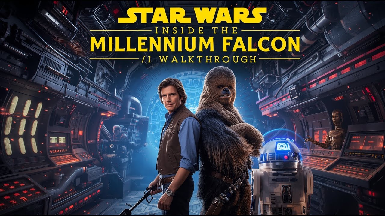 INSIDE THE MILLENNIUM FALCON ENGINEERING: Ultimate ASMR Tour